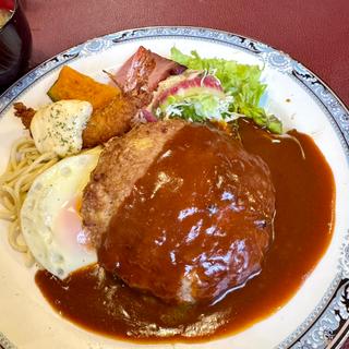 ランチの女王ハンバーグ250g増量