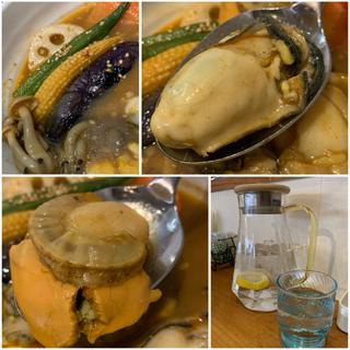 カキとホタテのスープカリー