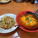 天津麺 台湾炒飯セット