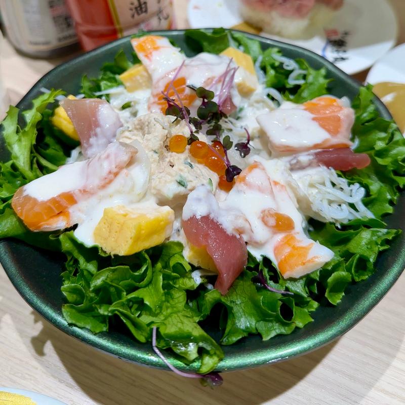 銚子丸サラダ(すし銚子丸 亀戸店)