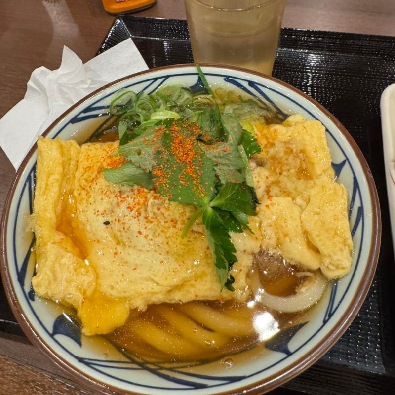 だし玉肉づつみうどん(丸亀製麺ビーンズキッチン武蔵浦和)