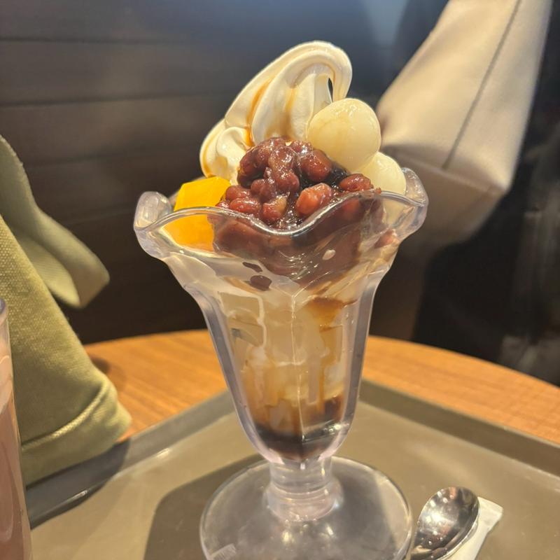 クリームあんみつ(サンマルクカフェ イオンモール鶴見緑地店)