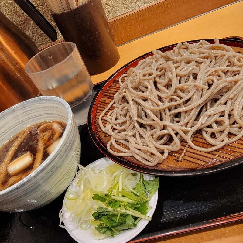 鴨汁せいろそば(かのや 新橋店)