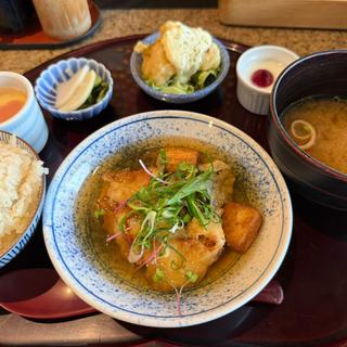 鱈と茄子のあんかけ(旬魚 旬菜 咲くら 梅田阪急グランドビル店)