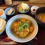 鱈と茄子のあんかけ(旬魚 旬菜 咲くら 梅田阪急グランドビル店)