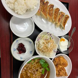 焼き餃子定食