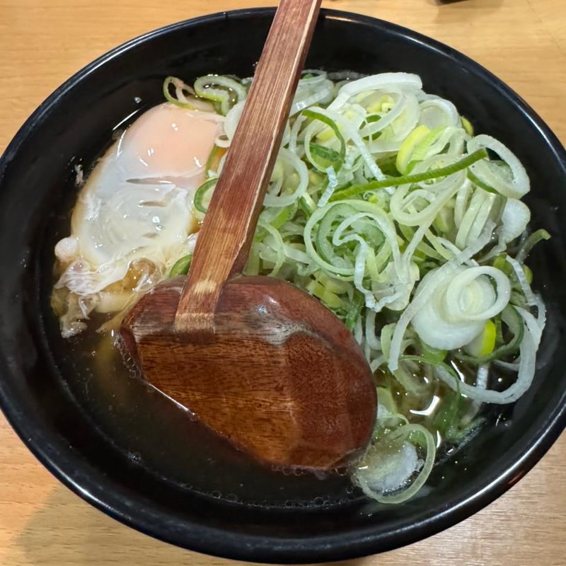 月見かすうどん(天晴れ )