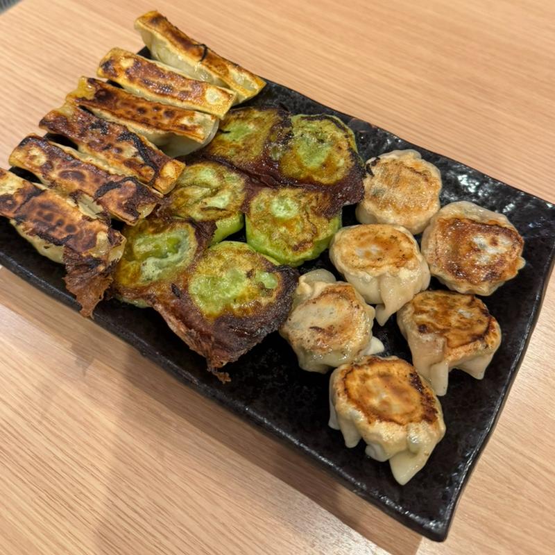 3種相盛り餃子(ABCラーメン)