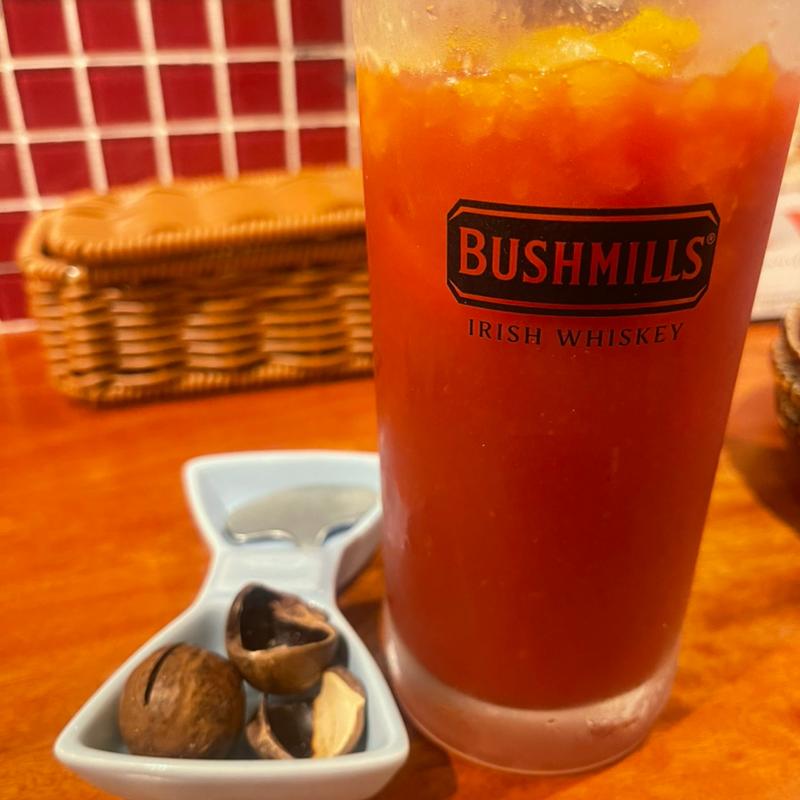 イタリアンつぶつぶカシスオレンジ(薪窯ナポリピッツァと地中海イタリアン PORTO del mare Uojima)