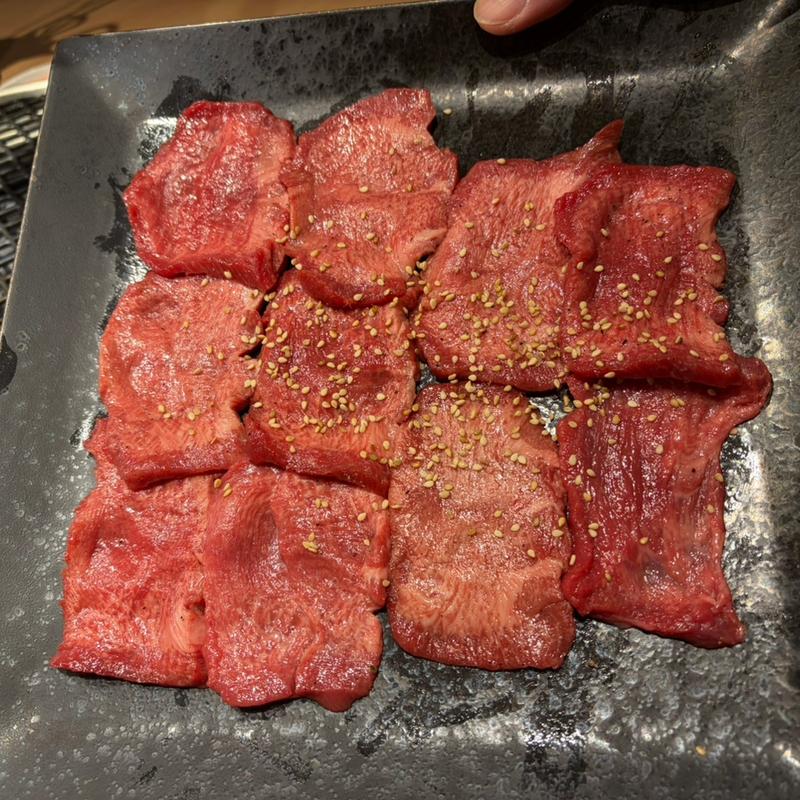 上タン塩(焼肉 鳴尾 銀座本店)