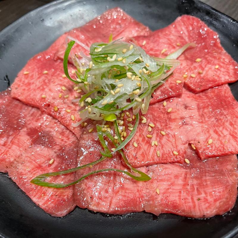 ネギタン(月島焼肉 ハラミ屋 兎月)