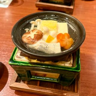 四季彩コース 真鱈のちり鍋