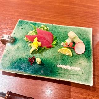 四季彩コース　本鮪とゴマふぐ昆布〆(四季彩茶寮 旬香)