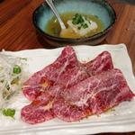 塩ポン酢で食べるツラミの焼きジャブ