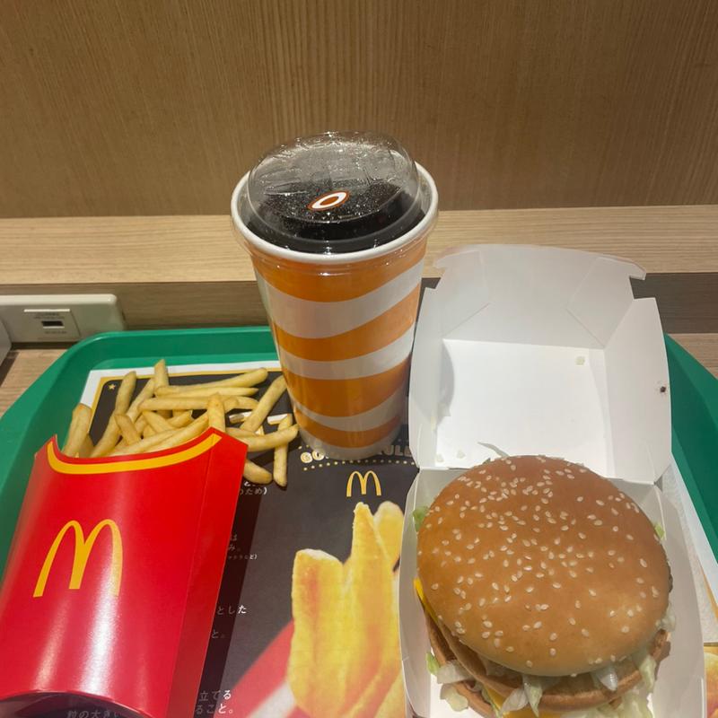 ビッグマックセット(マクドナルド ミーナ天神店)