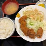 かきフライ定食