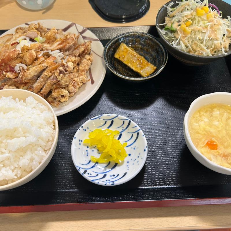 油淋鶏定食(福記)