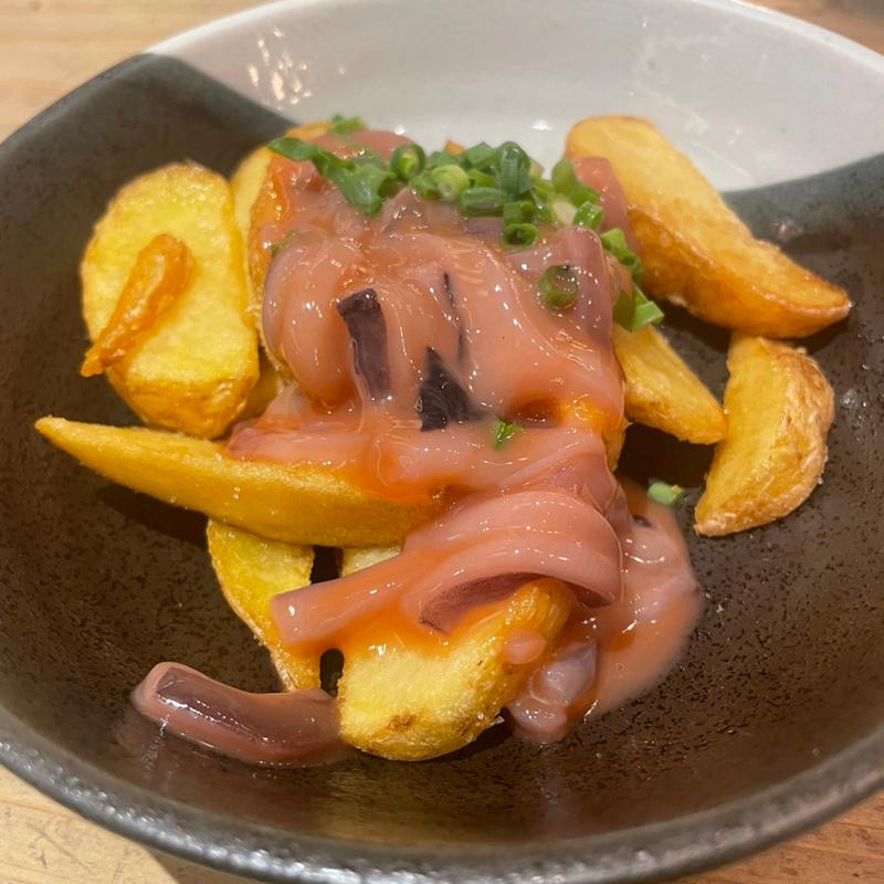 塩辛バターポテト(よかたい ソラリアステージ店)