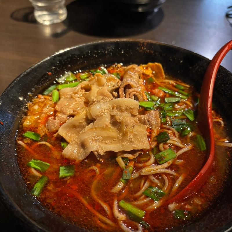 肉辛そば(かすそば風土.)