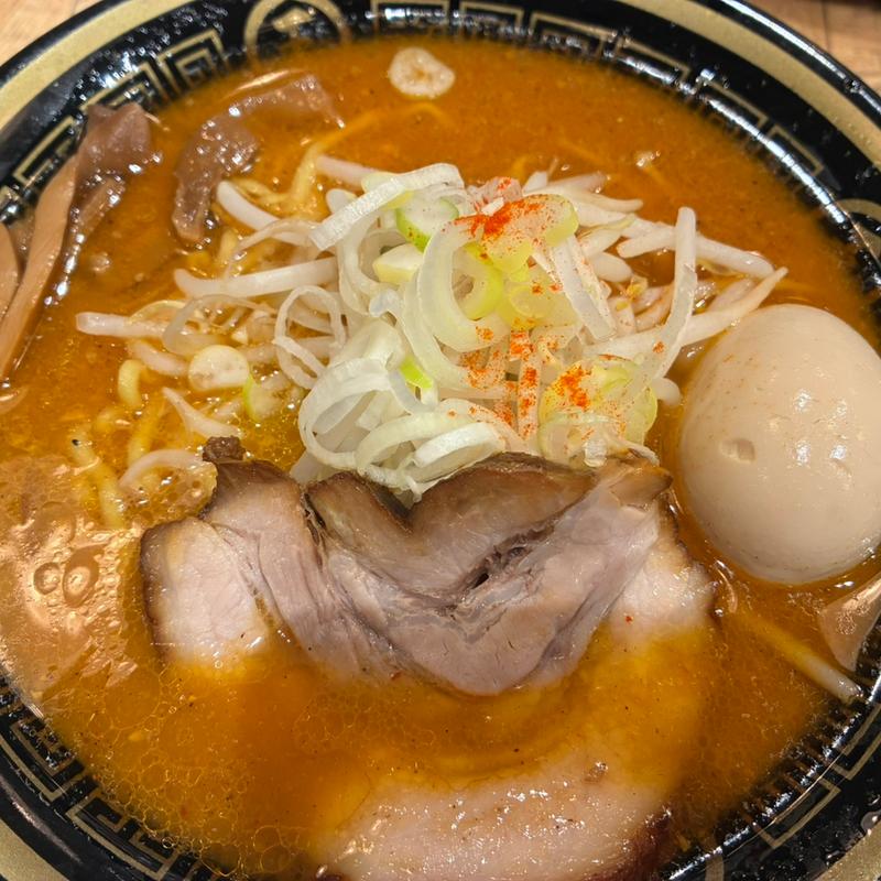 濃厚味玉味噌ラーメン(濃厚味噌らーめん 玉 川崎ルフロン店)