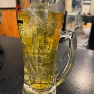 緑茶ハイ(丸一うどん )