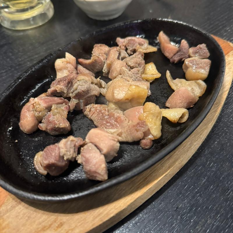 地鶏もも焼き(丸一うどん )