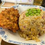 鳥唐揚げチャーハン(中華料理 タカノ)