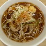 生姜香る肉南蛮そば