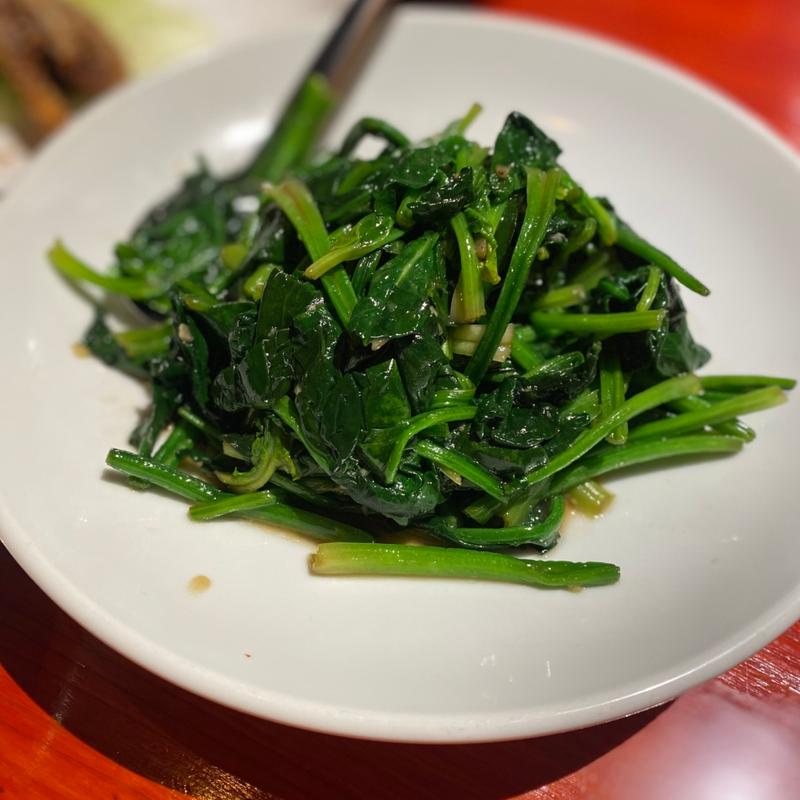 青菜炒め(味坊之家)