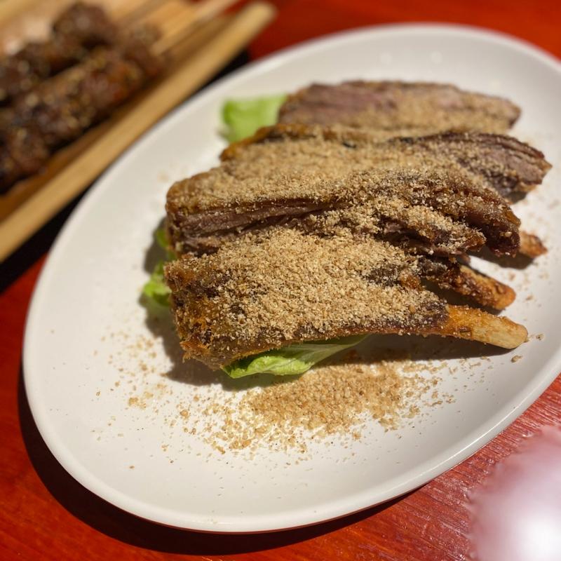 ラムのスペアリブカツ(味坊之家)