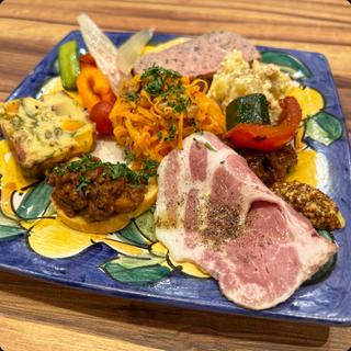 前菜盛り合わせ(ビストロ若旦那)