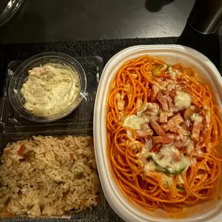 かてめし ナポリタン ポテサラ(セブン-イレブン 草加瀬崎町店)