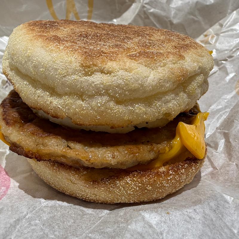 ソーセージエッグマフィン(マクドナルド 宇和島店 )