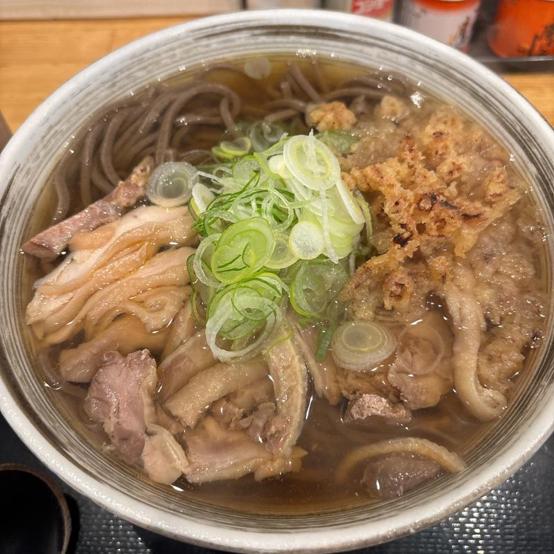 肉そば並(肉そば藤七 上杉本店)