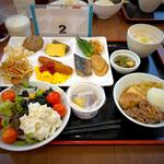 朝食ビュッフェ