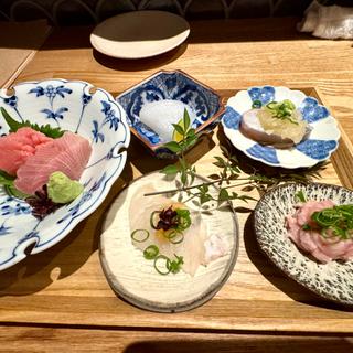 鮮魚のお造り盛り込み5種(とととくじら)