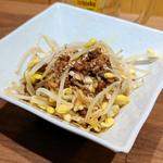 豆もやしの肉味噌和え