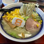 野菜ラーメン(塩)コーントッピング