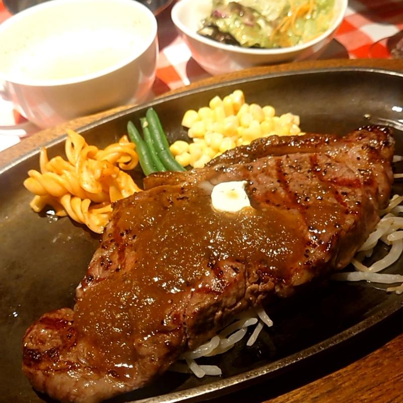 サーロインステーキ(KURAUZO ハンバーグ&ステーキ食堂)