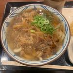 焼きたて肉うどん(丸亀製麺武蔵小杉)