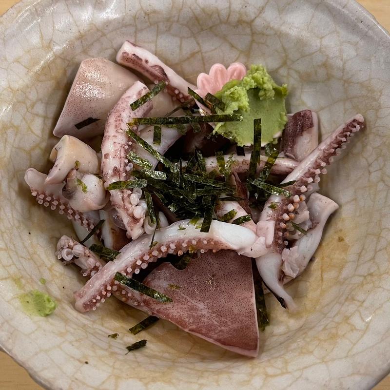 イカのげそわさ(大はし （おおはし）)