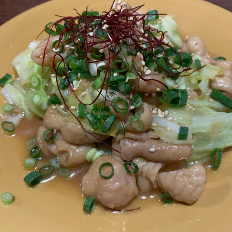 ホルモンと野菜の辛みそソテー(ごはんとお酒 eight you)