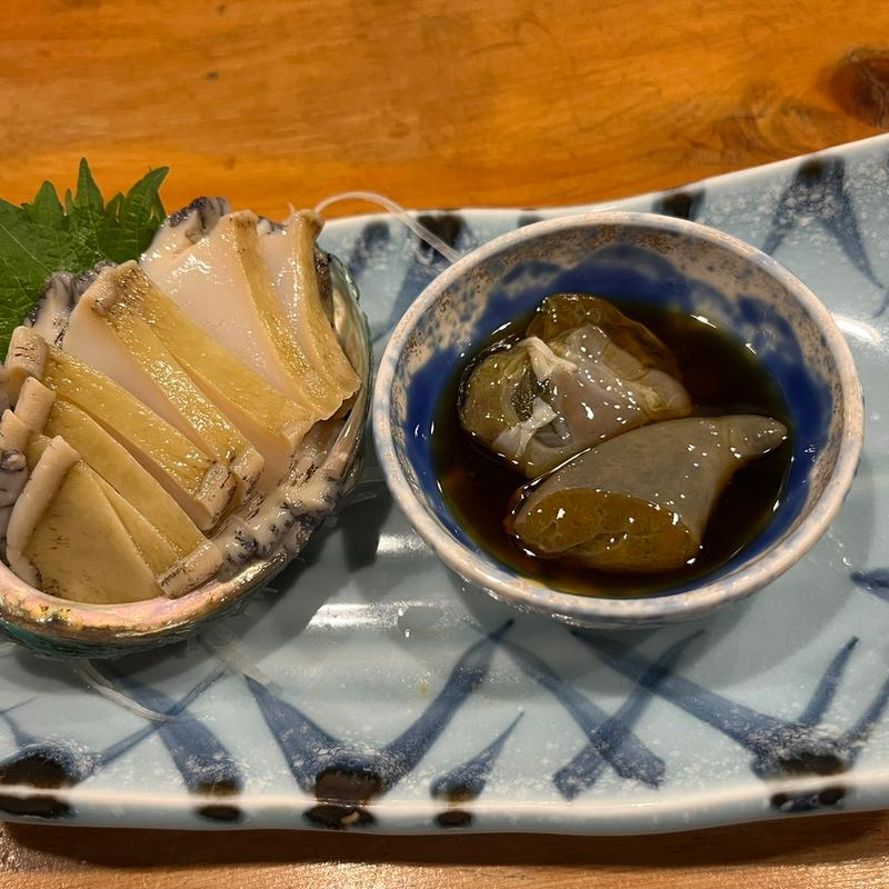 アワビ刺し(菊川)