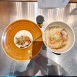 濃厚煮干しそばと成城ステーキミニ丼セット