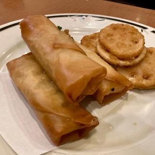 春巻と蓮根の包揚げ