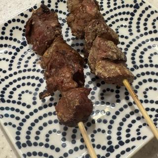 レバー串焼き 塩(とりさだ)