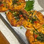 パリパリ明太ミニピザ