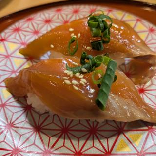 漬サーモン(うまい一丸鮨 本荘店 （一丸鮨）)