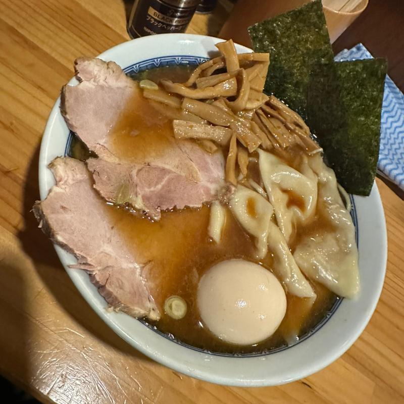 特製中華そば  ワンタン  味玉(魂の中華そば)