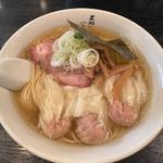ハーフワンタンメン塩 麺大盛